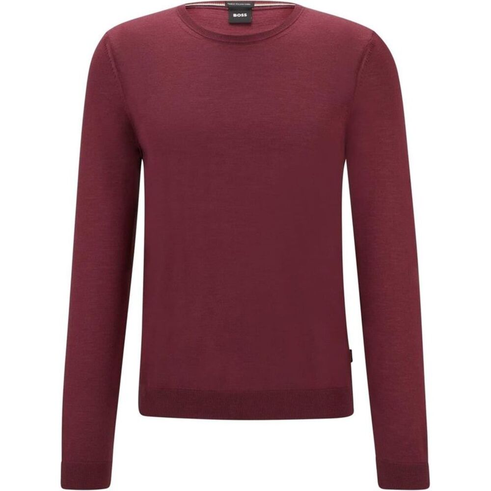 Hugo Boss Mens Leno-P Sweater / Dark Red